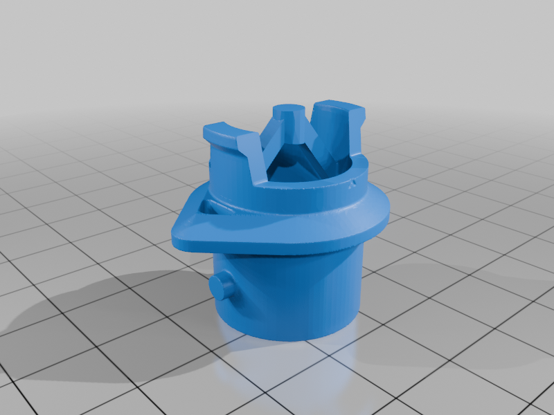 3D-Druckfile zum Gratis Runterladen: Adapter für das Ablassventil der MegaMats (ältere Generation mit kleinem Ventil) passend zur EXPED Mega Pump