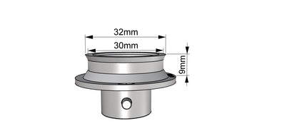 3D-Druckfile zum Gratis Runterladen: Adapter zum grossen Aufblas-Ventil von EXPED