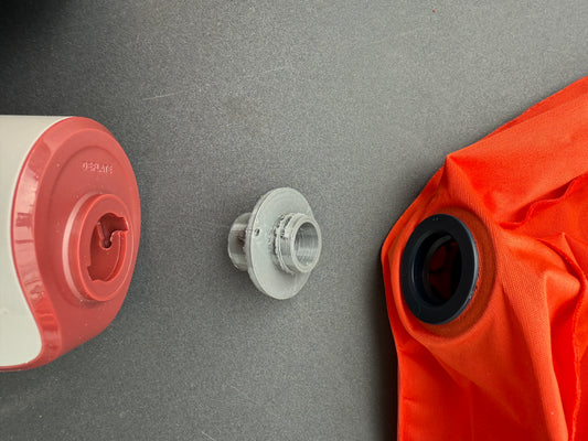 3D-Druckfile zum Gratis Runterladen: Adapter zum Ablassventil von THERMAREST für  EXPED's Mega Pump