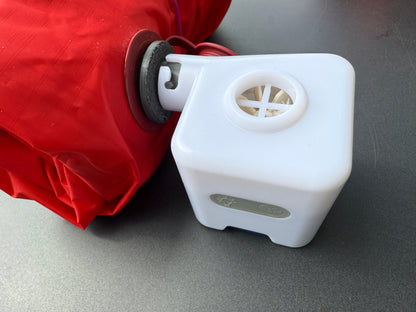 3D-Druckfile zum Gratis Runterladen: Adapter fürs Aufblasventil von BIG AGNES zu EXPED- Pumpen mit Karabinerverschluss