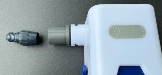 3D-Druckfile zum Gratis Runterladen: Adapter fürs klassische Ventil von THERMAREST  für den Karabinerverschluss von EXPED Pumpen