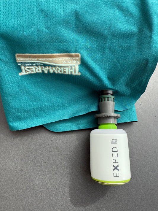 3D-Druckfile zum Gratis Runterladen: Adapter für das klassische THERMAREST- Ventil mit einer EXPED- Pumpe