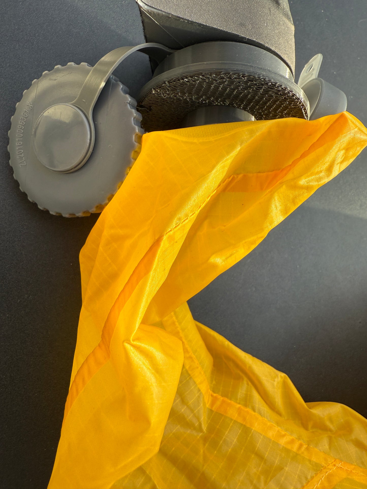 3D-Druckfile zum Gratis Runterladen: Adapter für Ventile mit 42mm Aussendurchmesser und innerer Dreh-Klappe zum EXPED's Schnozzel Pumpbag und anderen EXPED Pumpen