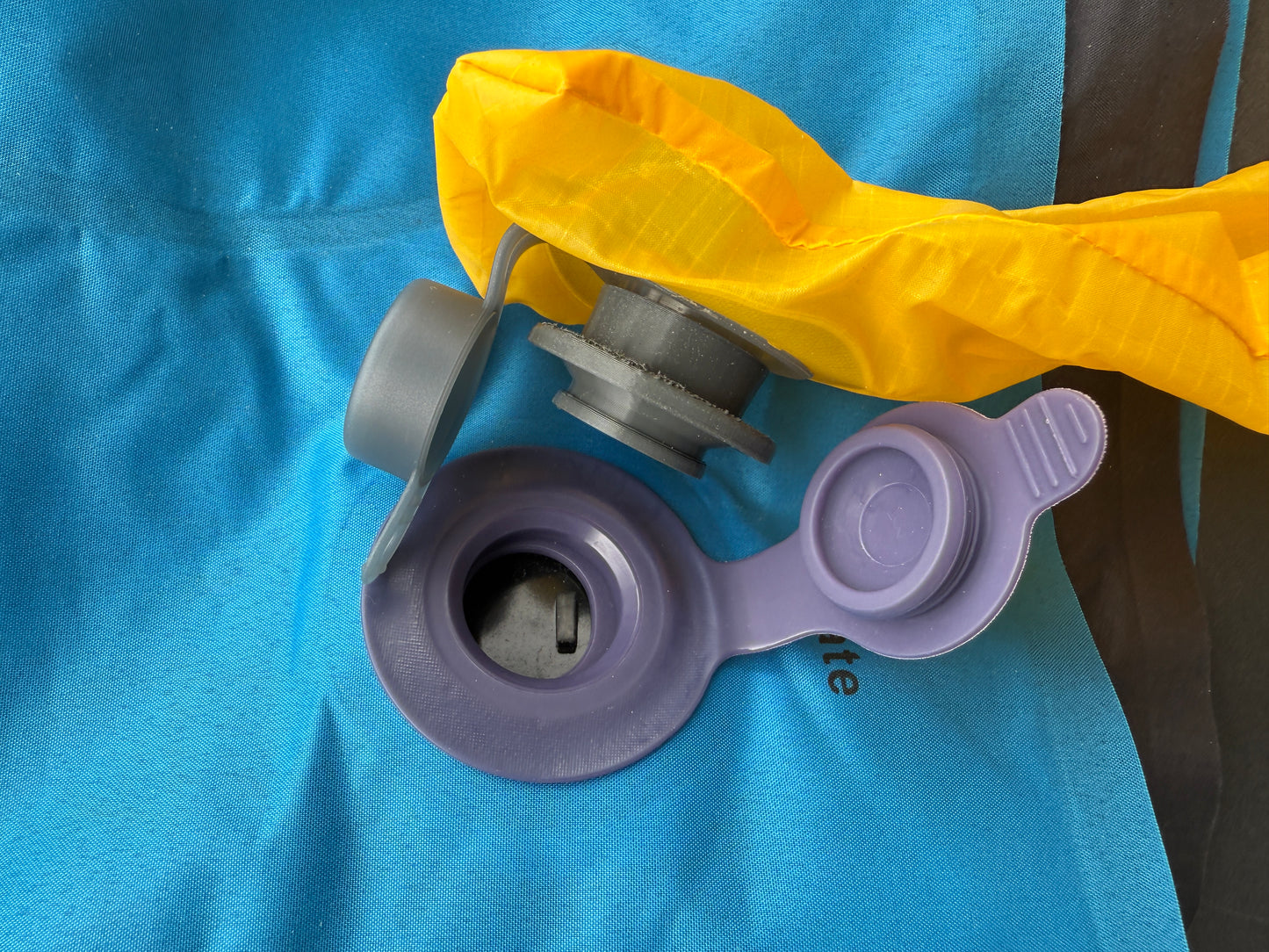 3D-Druckfile zum Gratis Runterladen: Adapter für das Aufblasventil  'push-flap valve' mit EXPED's Schnozzel Pumpbag und anderen EXPED Pumpen