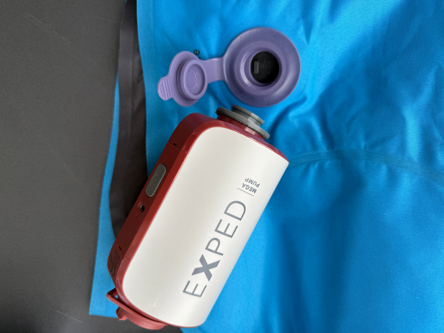 3D-Druckfile zum Gratis Runterladen: Adapter für das Aufblasventil  'push-flap valve' mit EXPED's Schnozzel Pumpbag und anderen EXPED Pumpen