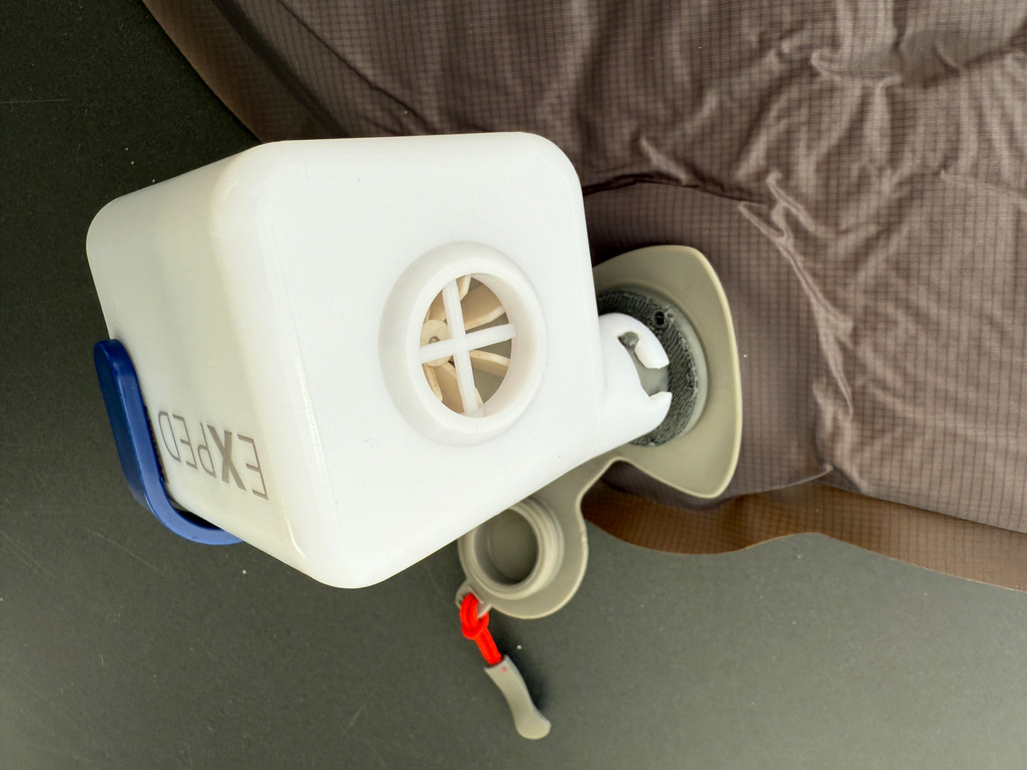 3D-Druckfile zum Gratis Runterladen: Adapter für die Aufblasventile von OUTWELL und ROBENS passend auf die  EXPED Pumpen Widget and Mega Pump