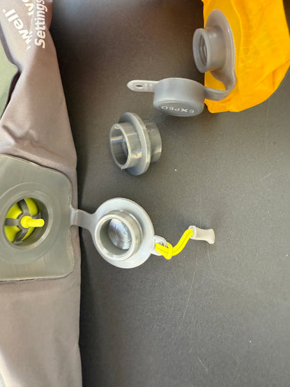 3D-Druckfile zum Gratis Runterladen: Adapter für das Ventil von OUTWELL und ROBENS zum EXPED - Schnozzel Pumpbag und andere EXPED Pumpen wie Mini Pump, Pillow Pump
