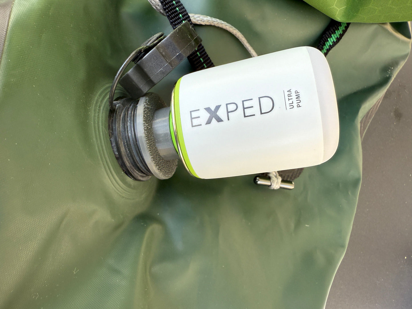 3D-Druckfile zum Gratis Runterladen: Adapter für das Aufblasventil der NORTIK-Packboote zum EXPED Schnozzel Pumpbag und anderen EXPED-Pumpen