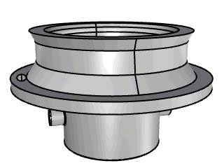 3D-Druckfile zum Gratis Runterladen: Adapter zum grossen Aufblas-Ventil von EXPED