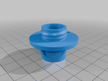 3D-Druckfile zum Gratis Runterladen: Adapter zum Ablassventil von THERMAREST für  EXPED's Mega Pump