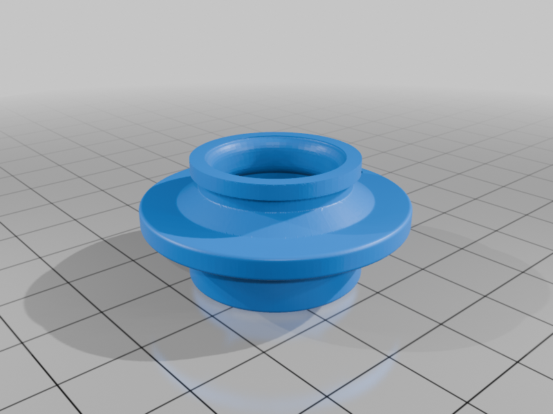 3D-Druckfile zum Gratis Runterladen: Adapter für das Aufblasventil  'push-flap valve' mit EXPED's Schnozzel Pumpbag und anderen EXPED Pumpen