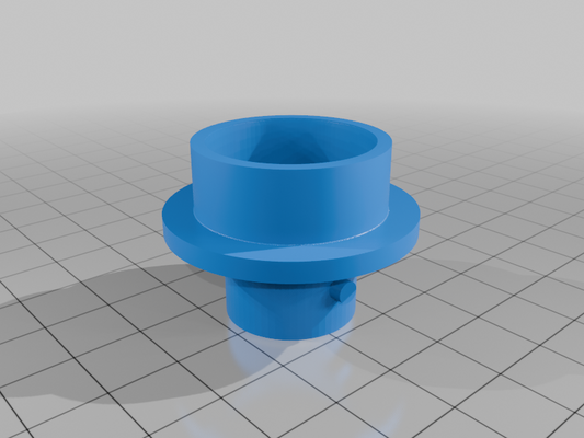 3D-Druckfile zum Gratis Runterladen: Ablass-Adapter für das Winglock-Ventil von THERMAREST zur Mega Pump von EXPED